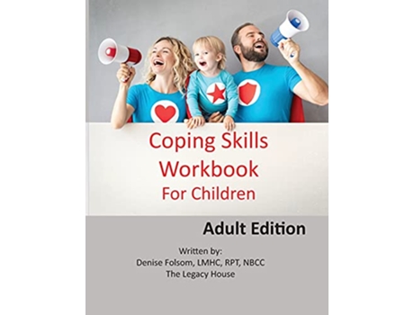 Livro Coping Skills Workbook for Children Adult Edition de Denise Folsom LMHC RPT NBCC (Inglês)
