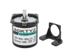 Motor Micro Sincrono Ac 110v Redutor De Velocidade 10rpm Engrenagem Metal Acessorio
