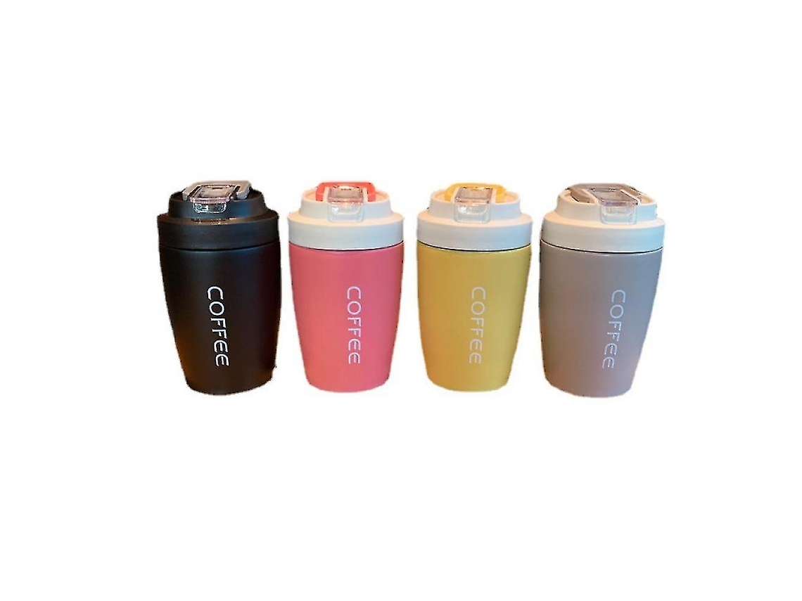 Garrafa Térmica De 400ml, Caneca De Café Com Canudo, Garrafa Térmica Para Carro, Garrafa Térmica Para Viagem