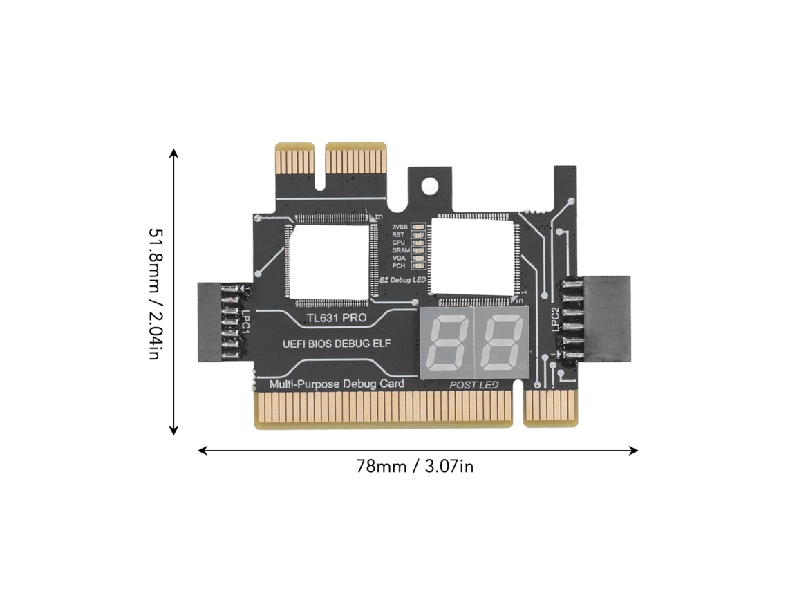 Kit De Diagnóstico Laxiscreed Para Motherboard, Análise De Energia E Detecção De Falhas