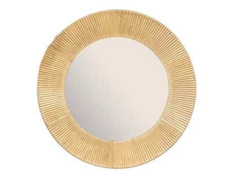 Espelho De Metal Dourado 90Cm FACTORY CUADROS