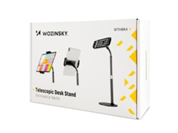 Suporte De Mesa Wozinsky Preto Para Tablet E Celular (wthbk4)