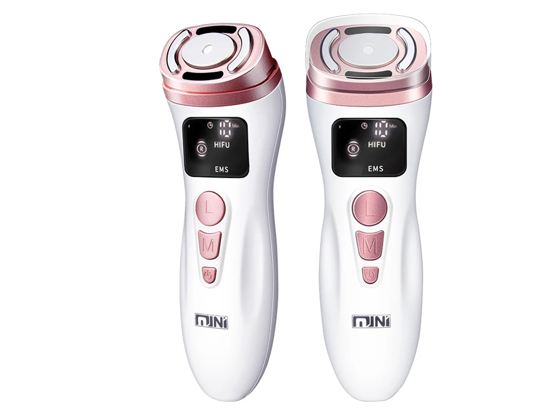 Novo Mini Aparelho de Beleza Ultrassônico Hifu com Microcorrente Ems MDUG