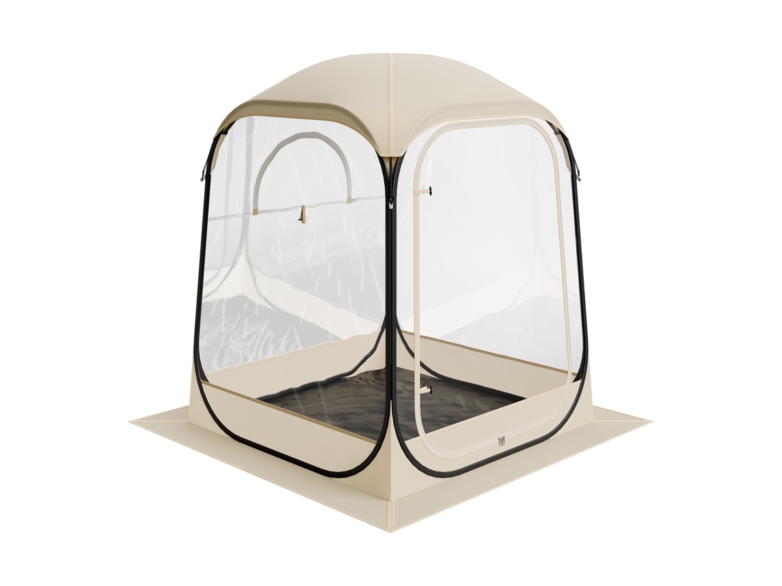 Tenda De Campanha Desportiva Emergente Succebuy 127x127x170 Cm Para 1 Ou 2 Pessoas
