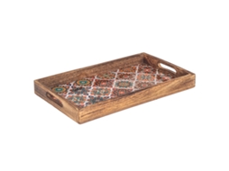 Signes Grimalt BY SIGRIS - Bandeja de Cozinha, Caixas e Bandejas, Castanho - 4x22x38 cm