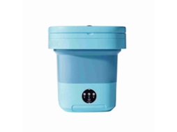 Máquina De Lavar Roupa 36w 8l Capacidade Portátil Dobrável Para Dormitório Doméstico Slowmoose