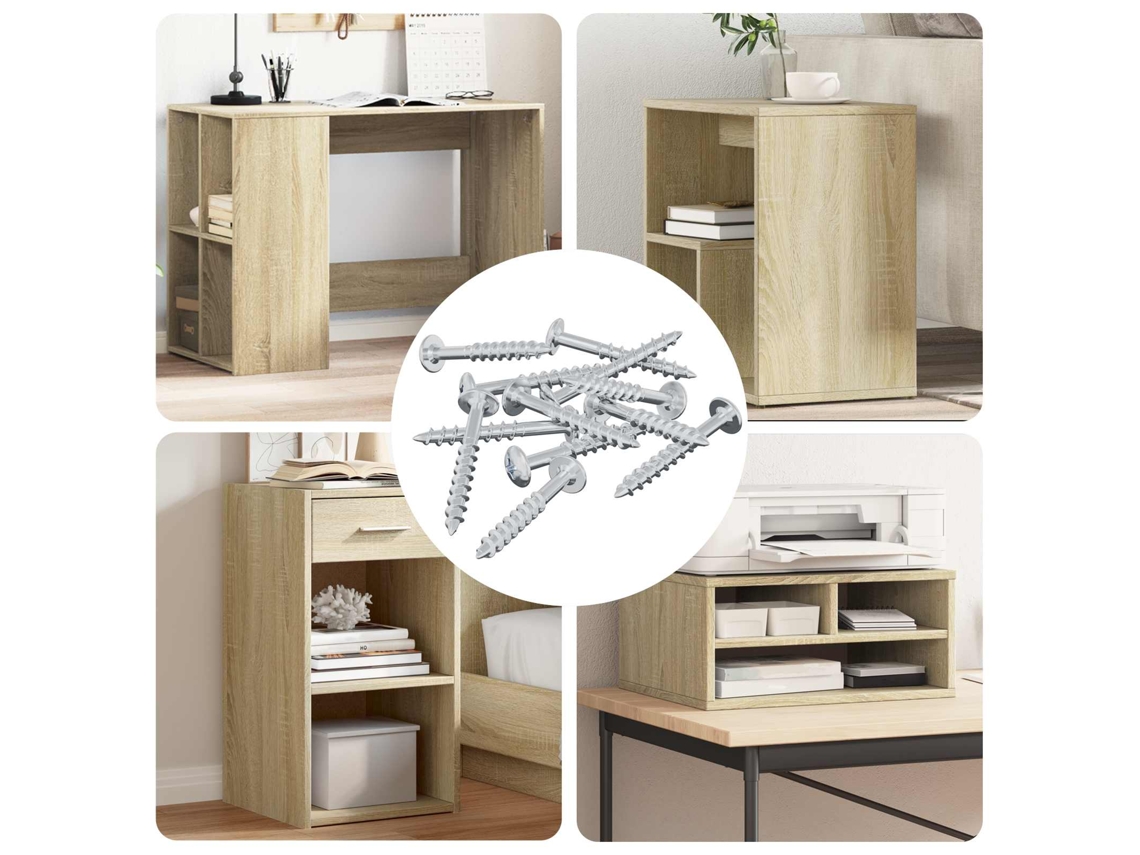 Vidaxl Parafuso 7792 Pcs Prateado 9,8 X 35 Mm Ferro