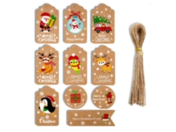 Etiqueta para Árvore de Natal com Tema Desejos 1, Ergonômico, Uso Diário STELASPLEN (30x18x2 Cm)