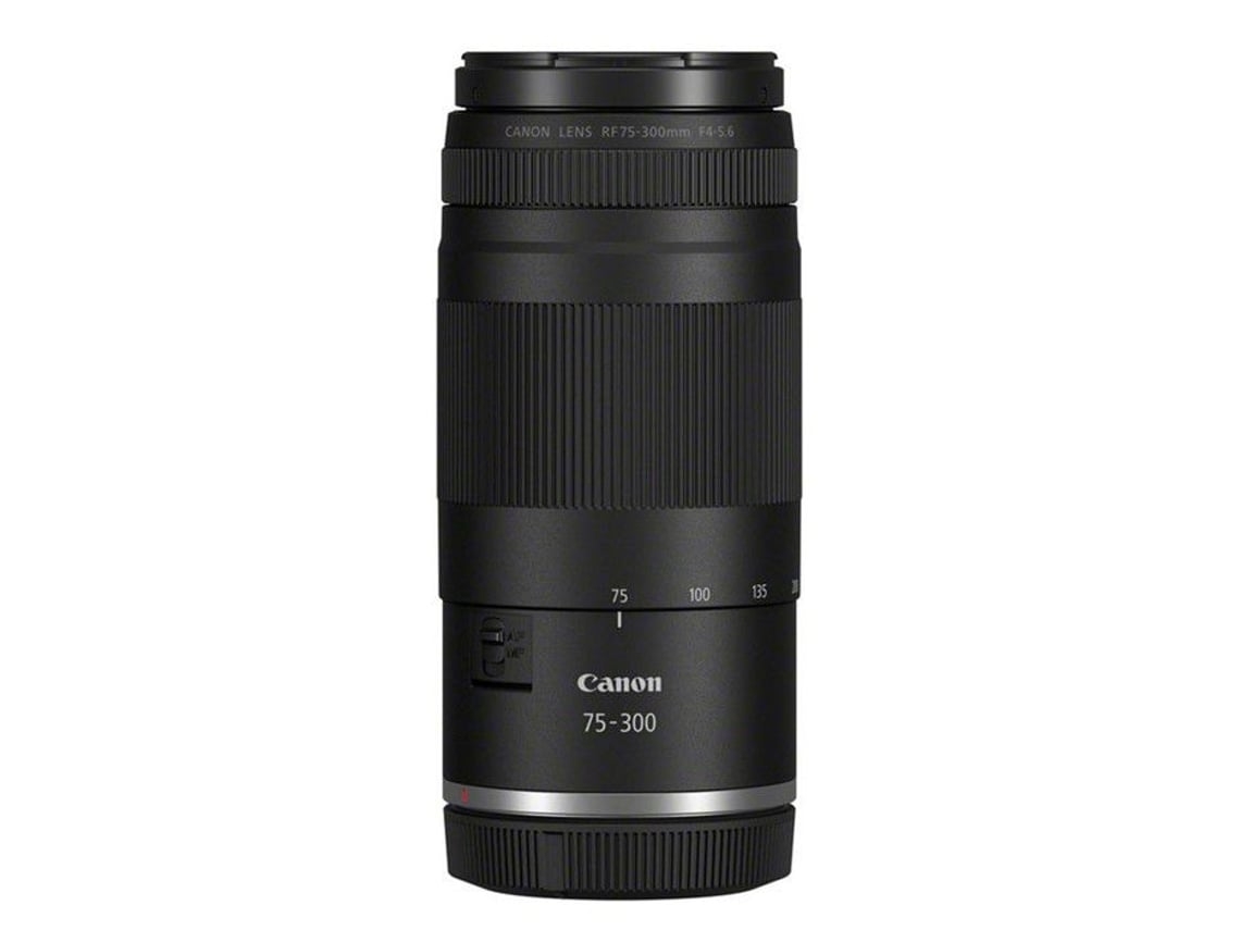 Lente Canon RF 75 300mm f/4.5.6 com garantia de 2 anos (Outlet Grade A )