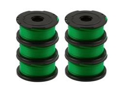 Set De 6 Carretes Verdes Para Cortacéspedes Gl7033 Gl8033 Gl9035 A6482, 5,9m 2mm