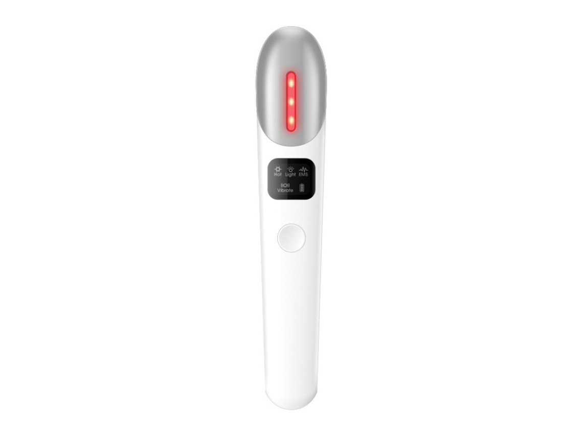 (branco) Massageador Microelétrico Para Os Olhos, Para Olheiras E Rugas.