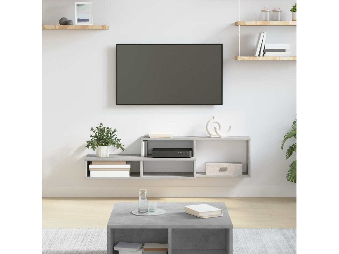 Vidaxl Suportedetvdeparede 120x25x28,5cm Derivados De Madeira