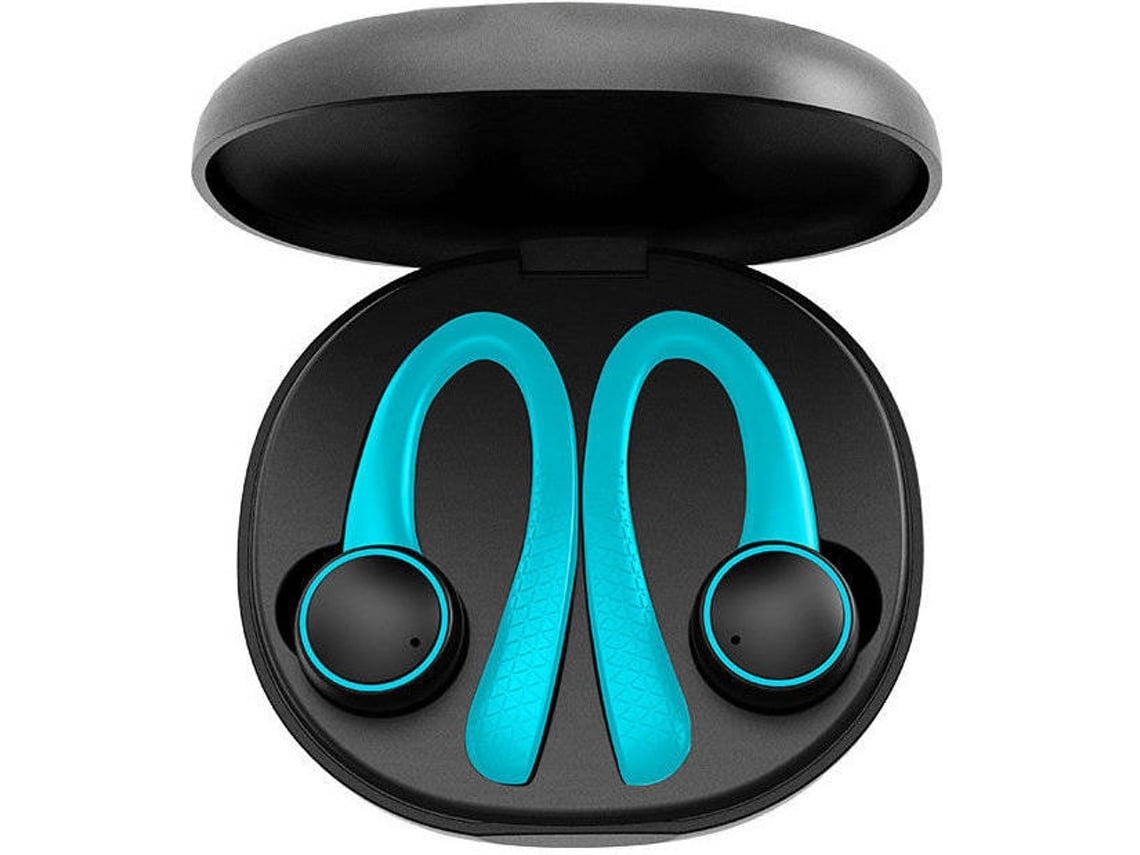 Auriculares Bluetooth True Wireless 5.0 e Microfone Embutido com Estojo de Carregamento ve