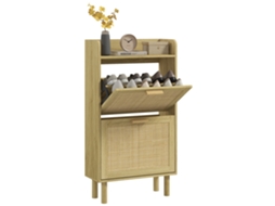 Guarda-roupa BTFORUS ideal para corredor com design moderno e prático em carvalho (24,5 x 110 cm)