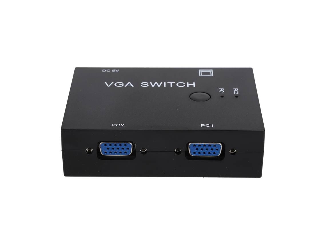 Aetheria comutador Vga 2 Entradas 1 Saída Conversor Multi computador para Tela de Display Plug And Play