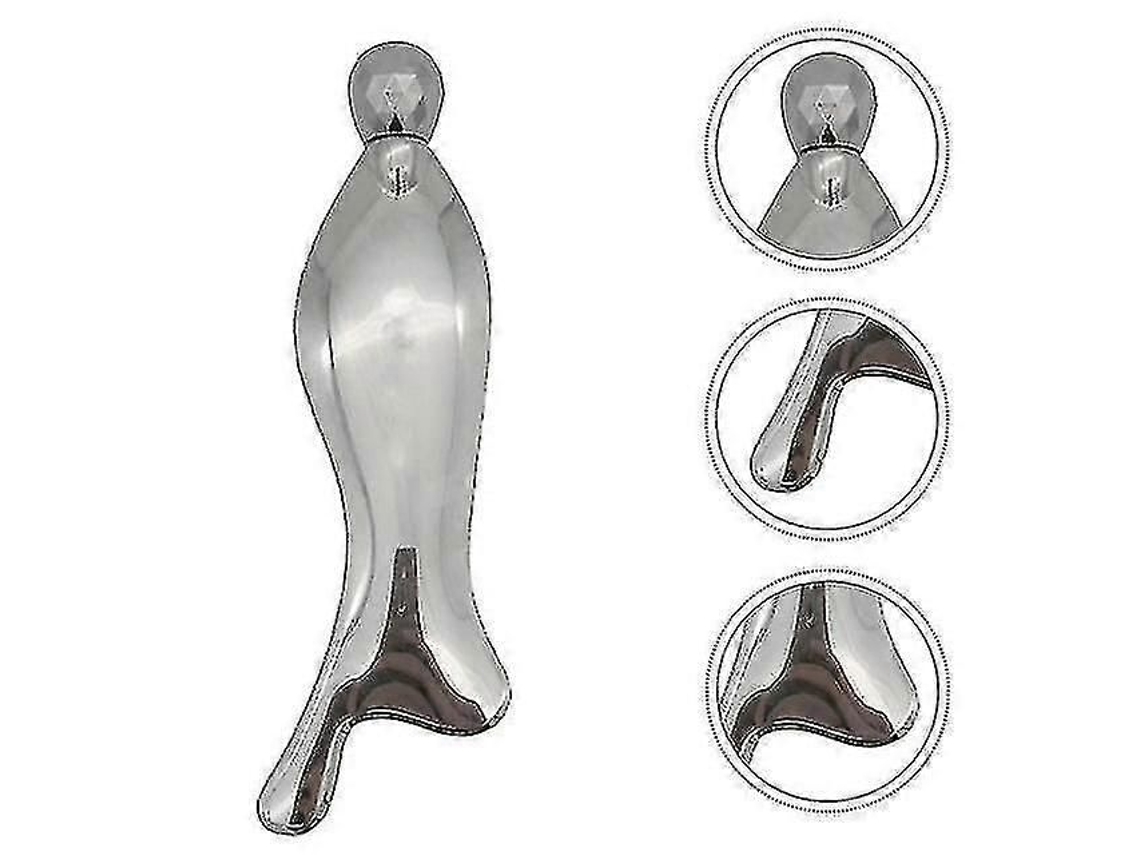 Massageador Corporal Prático 1 Peça Facial Feminino com Placa de Massagem Raspadora GOKOCO