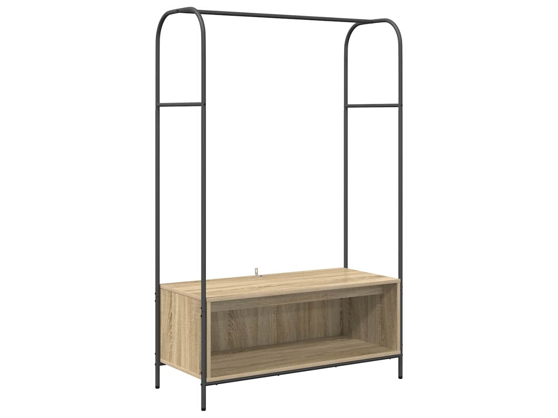 Suporte para Roupas Carvalho Marrom 100 X 44 X 160 Cm MAISON EXCLUSIVE