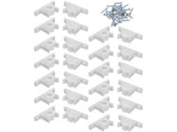 Porta-cartões de armário, conjunto com 30 unidades E