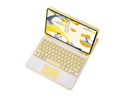 Fasst funda com Teclado Bluetooth para Ipad Air 5ª 2022/4ª 2020 10.9" Suporte para Lápis, Retrátil, Ângulo Ajustável, Sem Fio