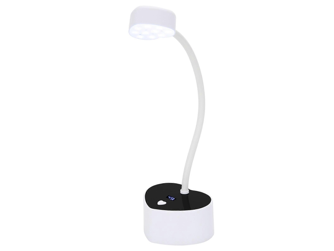 Lâmpada De Unha Pequena Para Unhas De Gel, Lâmpada De Unha Led Uv Flexível Recarregável Para Manicure Ly Ebike