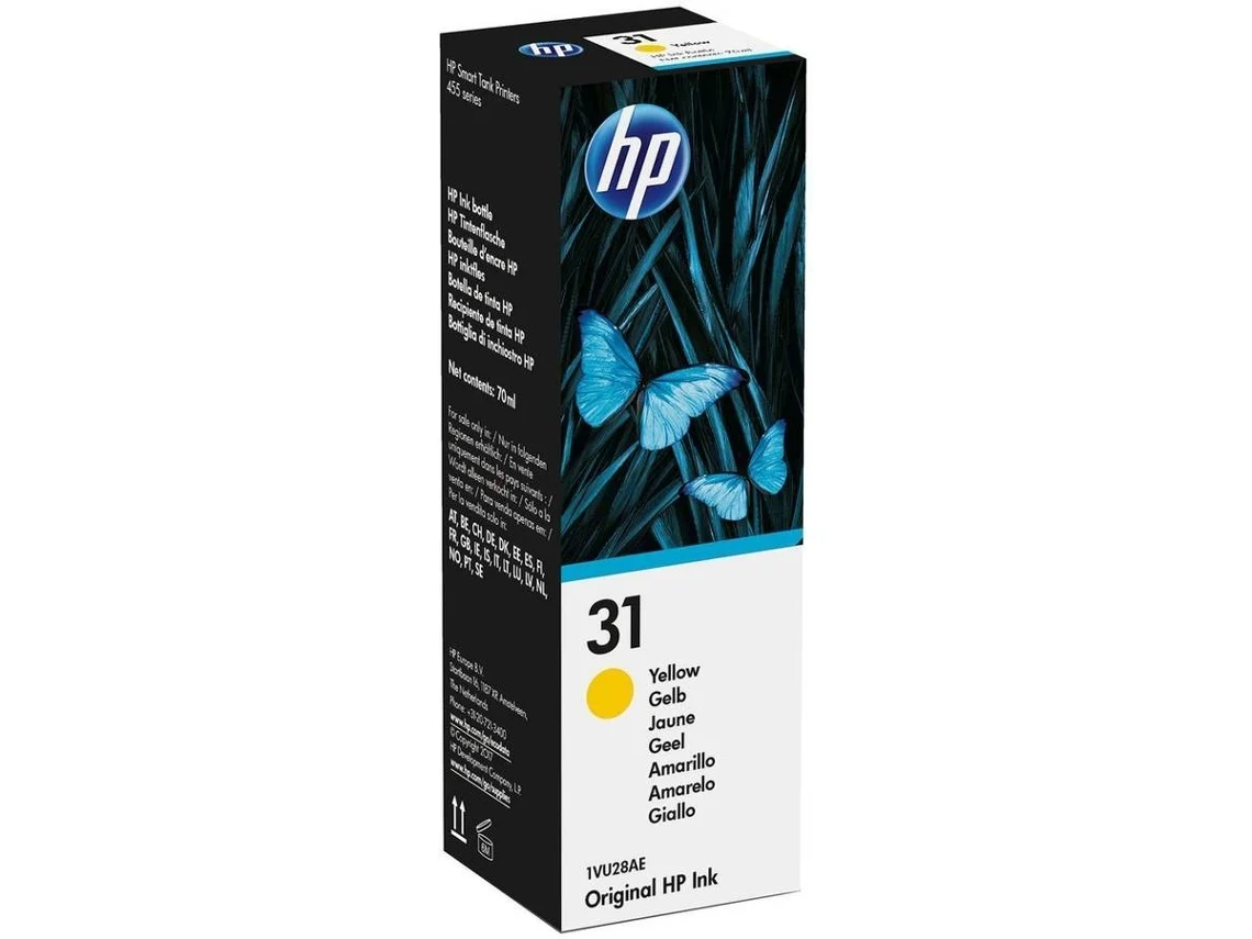 Tinteiro HP 31 Amarelo