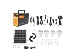 Banco De Energia Solar Laxiscreed Para Carregamento Ao Ar Livre E Iluminação