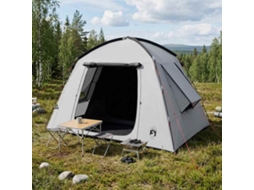 Vidaxl Barraca Cabana Branco Blackout 210 X 210 X 138 Cm Poliéster