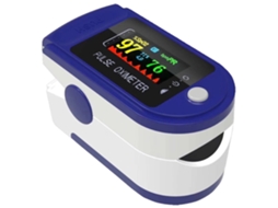 Oxímetro de Pulso de Fingertip ZRUXE Jz-805 Tela Oled Azul
