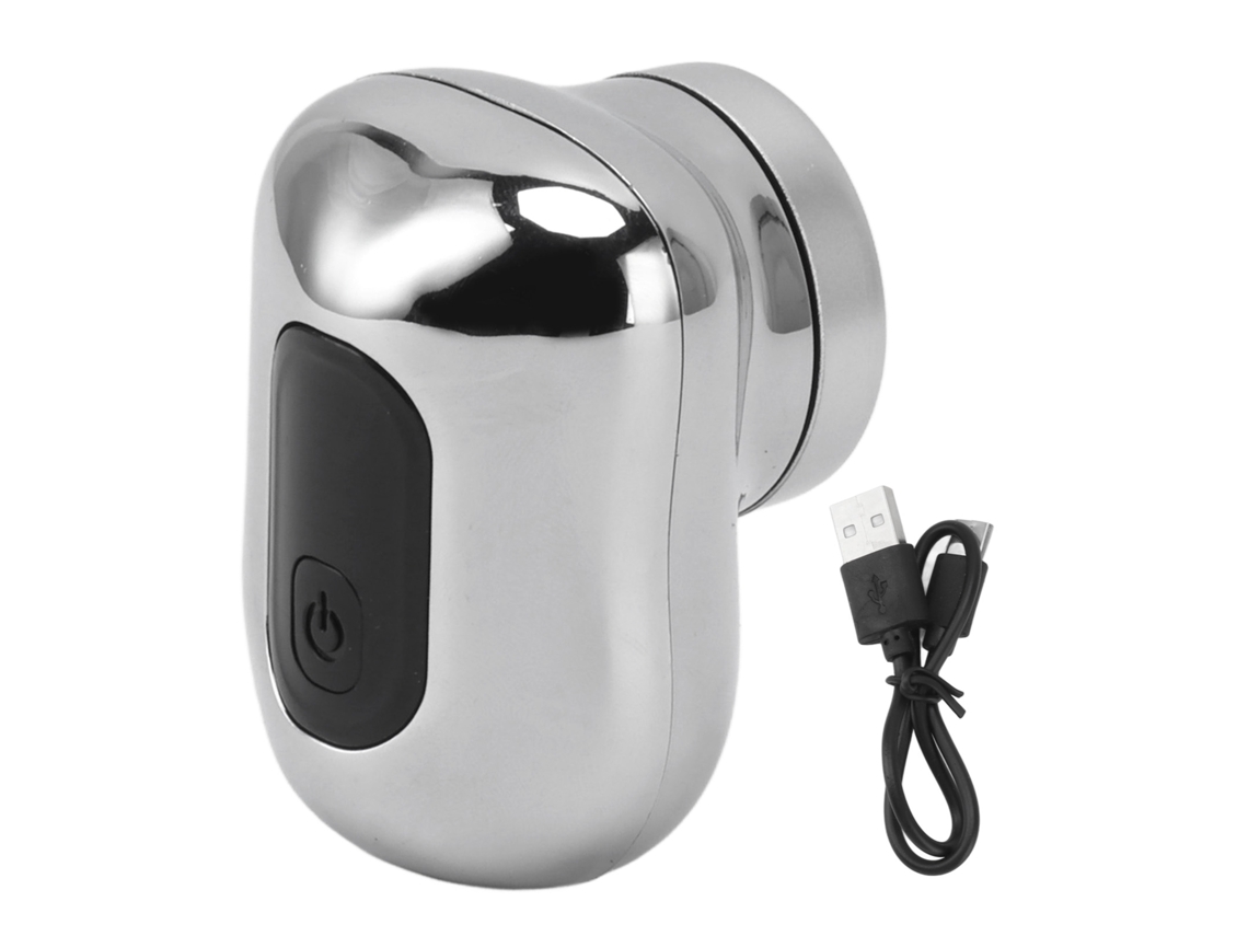 Laxiscreed Barbear Elétrico Portátil Com Display De Energia Para Homens Em Viagem