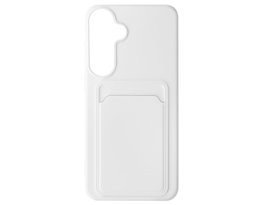 Lurelia Capa Carteira Para Samsung Galaxy S24 Plus Silicone Flexível Branco