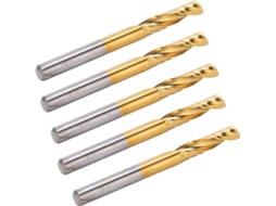 Fresa Topo com Haste Cnc 4 X 17 X 45 Mm para Corte de Alumínio CHABERLU