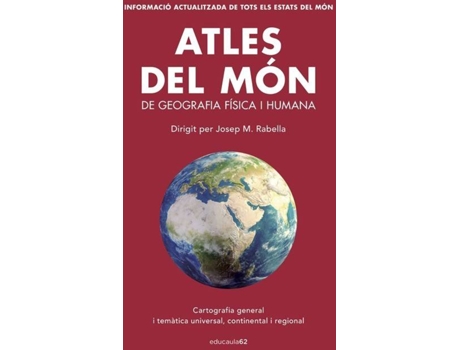Livro Atles Del Món de Josep M. Rabella (Catalão)