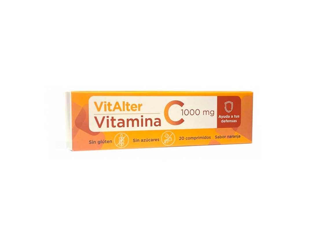 Vitamina C 1000 Mg 20 Efervescentes LABORATORIOS ALTER