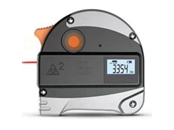 Medidor de Distância Digital Laser Infravermelho YURU com Fita Recarregável