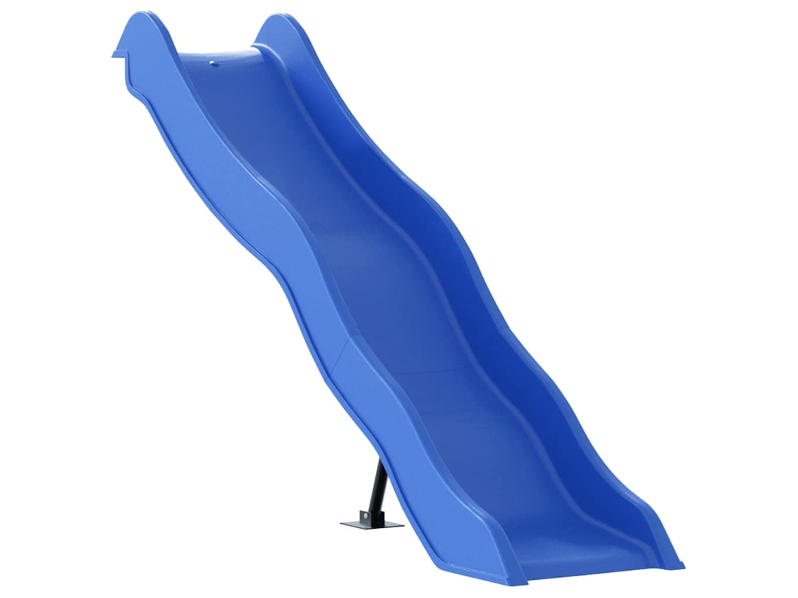 Vidaxl Escorrega De Brincar 169x38,5 Cm Polipropileno Azul