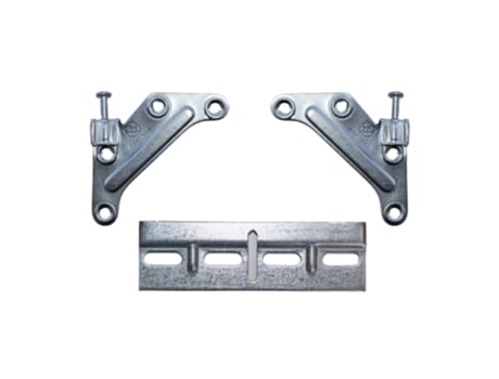 Cabide ajustável (direita + esquerda). Cabide multiusos para pendurar móveis ou espelhos - Inclui placa de montagem na parede