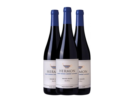 Vinho GOLAN HEIGHTS Mount Hermon Cabernet Sauvignon (0.75 L - 3 Unidades)