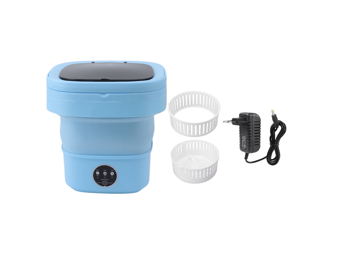 Laxiscreed Máquina De Lavar Roupa Compacta E Portátil, Totalmente Automática Para Casa E Dormitório