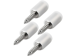 Conjunto De 4 Parafusos Autoatarraxantes Em Aço Inoxidável Para Suportes De Prateleira. Fáceis De In Gokoco