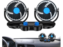 Ventilador Usb Para Carro Com Rotação De 360° - Dispositivo De Resfriamento Automático