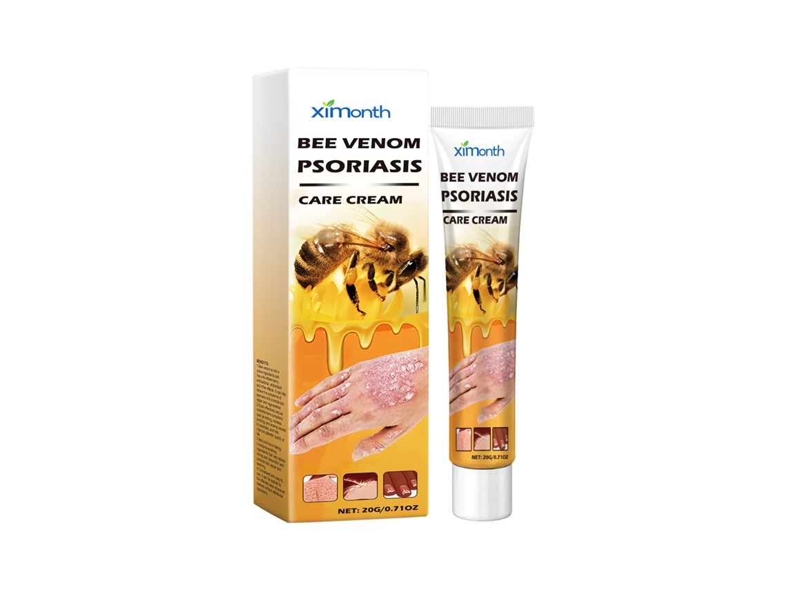 Creme Psoríase Ximonth Veneno Abelha Hidratação Reparo