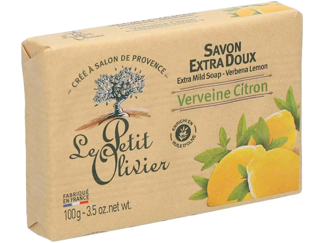 Sabonete LE PETIT OLIVIER Verbena e Limão (100 ml)
