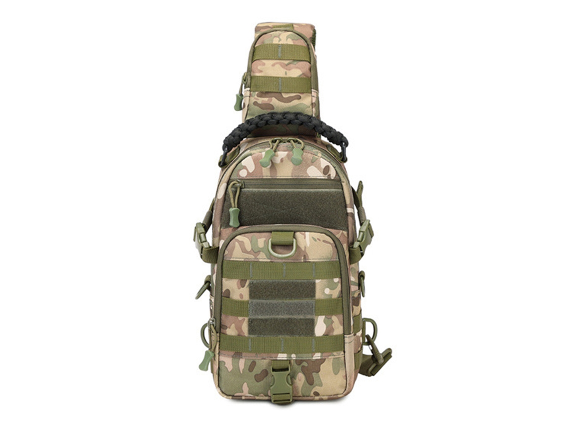 Mochila para Homem Sling Bag Impermeável com Compartimento Ipad