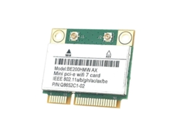 Placa De Rede Sem Fio Be200 Wifi 7 Be200hmw Para Bluetooth 5.4 Tri Band 2.4g/5g/6ghz Para Pc Windows 10/11 Wifi6e Slowmoose