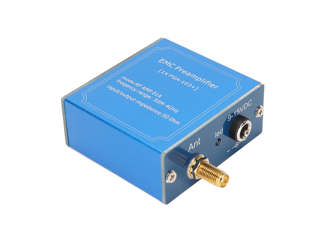Módulo amplificador de baixo ruído de banda larga 50 MHz a 4 GHz CHABERLU