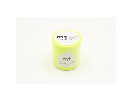 Fita adesiva - MASKING TAPE (MT) - amarelo neon - amarelo chocante - papel washi