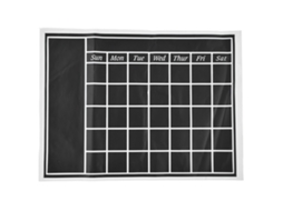 Baok-pegatina De Quadro Branco Para Parede 45x60cm Autoadesiva Removível Impermeável Pvc Calendário Com Textura Mate Para Lar