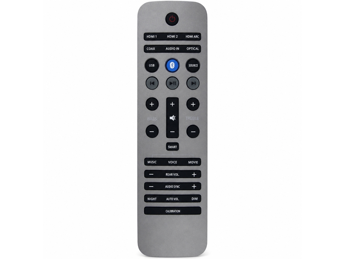 Comando À Distância Compatível Com Soundbar Philips E6/93_dae