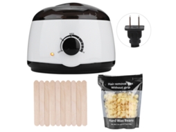 Kit De Depilação Com Cera Quente Máquina Remove Pelo