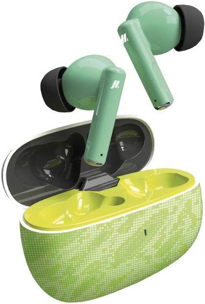 Auriculares Bluetooth True Wireless SBS Rash (In Ear - Microfone - Verde)